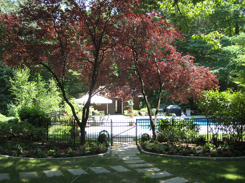 pool entrance