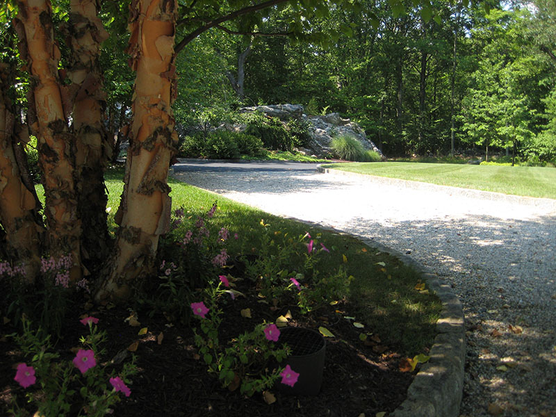 pebblestone driveway